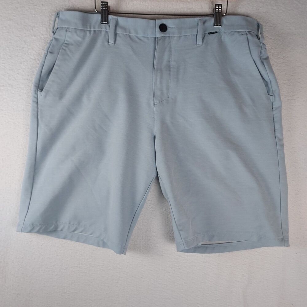 Hurley Men’s 36 Nike Dri-FIT Gray Stretch Hybrid Golf Surf Shorts